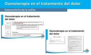 osteortritis de rodilla y ozonoterapia
