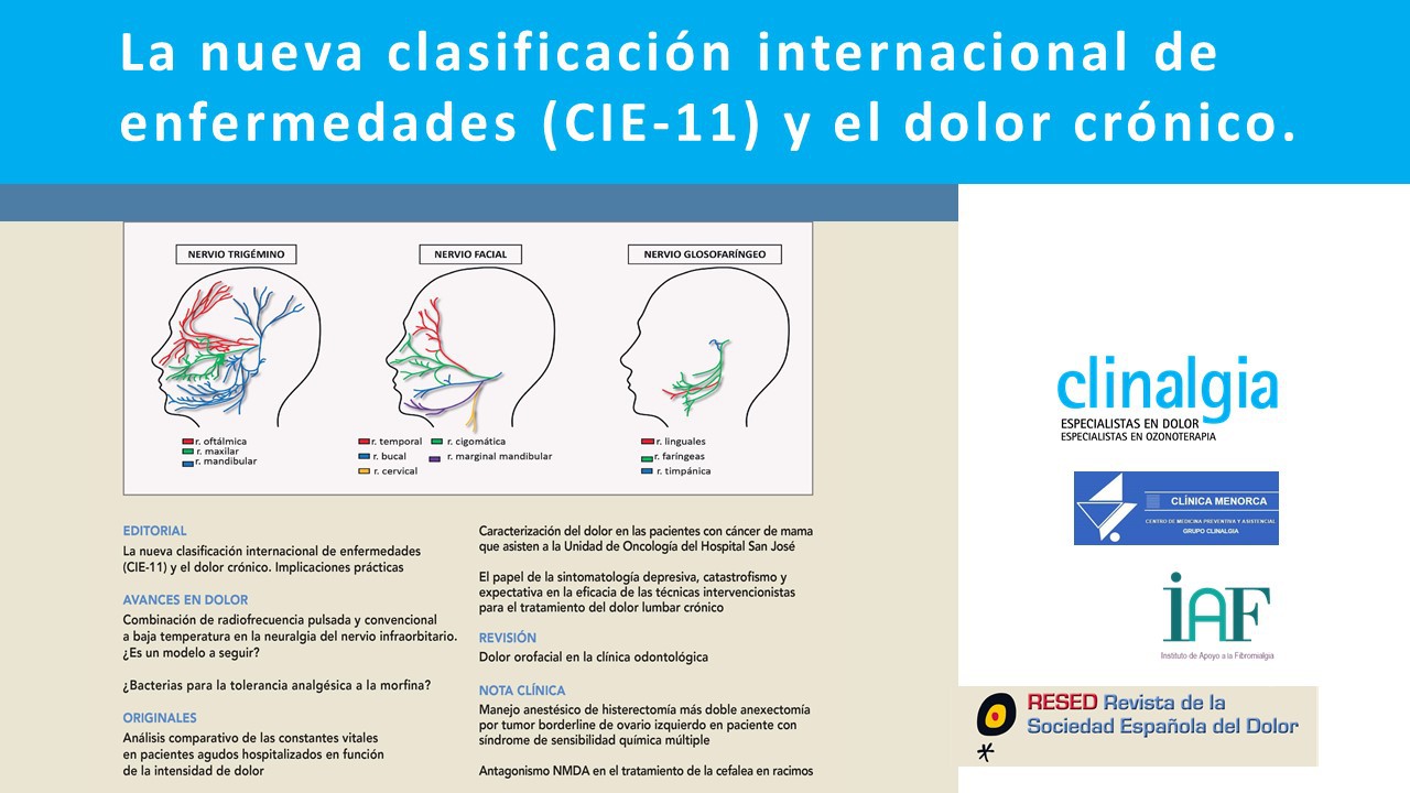 Nueva Clasificación Internacional de Enfermedades y Dolor Crónico